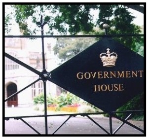 Main Gate, Government House, Powasheik.